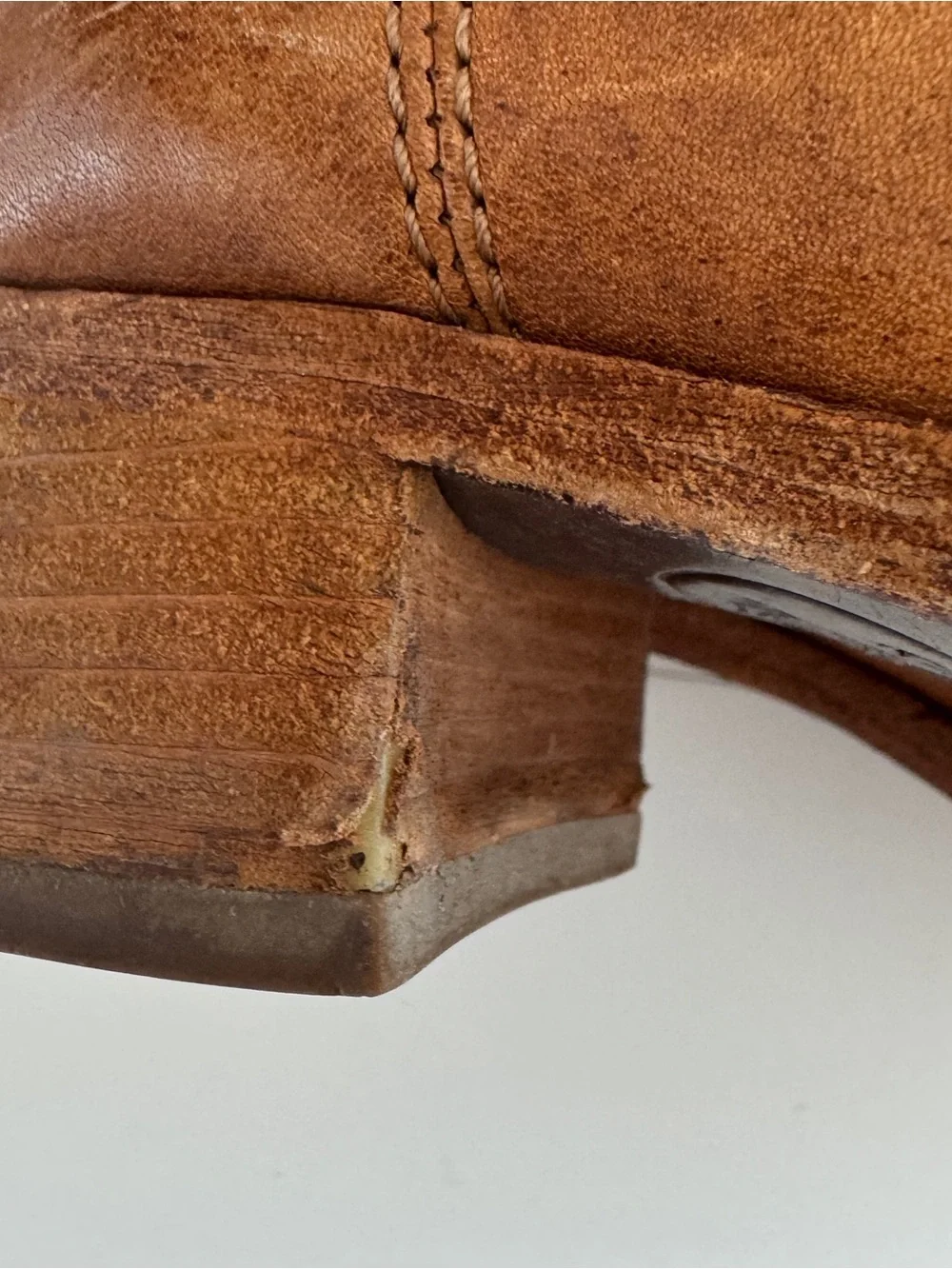 Kork-Ease Mindo Ankle Boots Cognac Brown Size 7